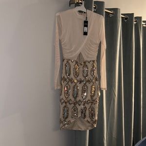 BEAUTIFUL FN MICAELA SEQUIN MIDI DRESS🌻🌼🌸🌺